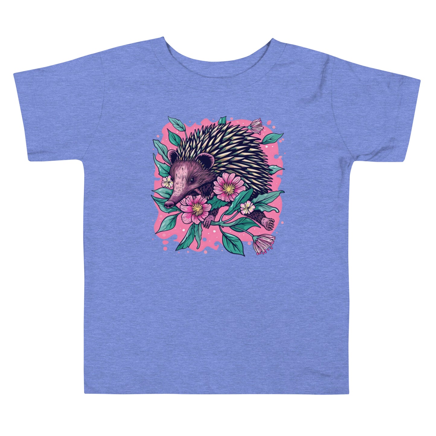 Bloomin' Spike Echidna Toddler Tee | Trendy Echidna Tee for Kids