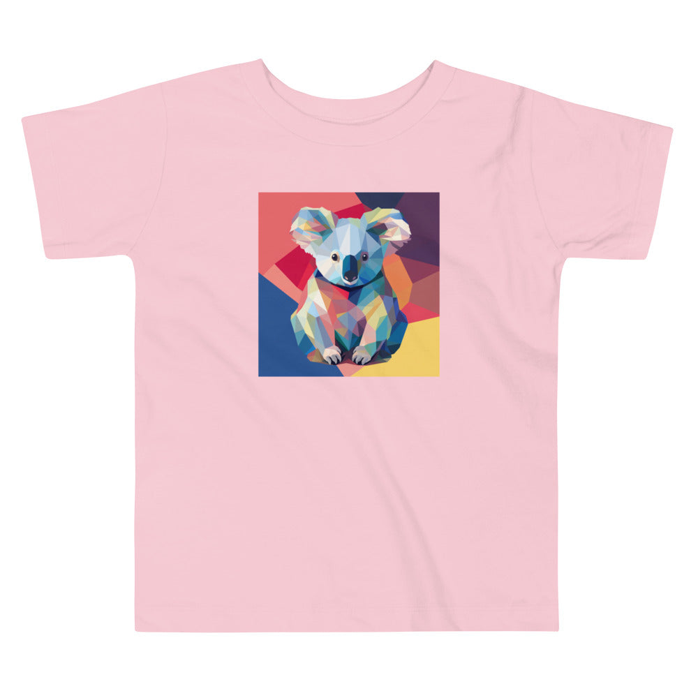 Koala Pop Toddler Short Sleeve Tee | Adorable Kids' Koala Shirt