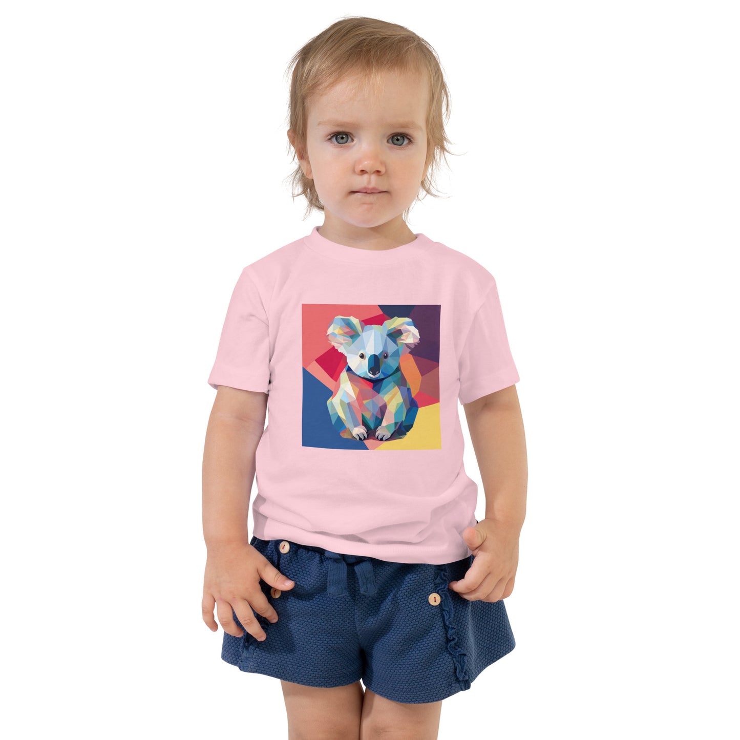 Koala Pop Toddler Short Sleeve Tee | Adorable Kids' Koala Shirt