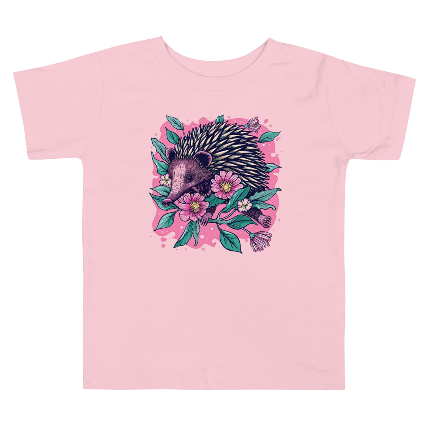 Bloomin' Spike Echidna Toddler Tee | Trendy Echidna Tee for Kids