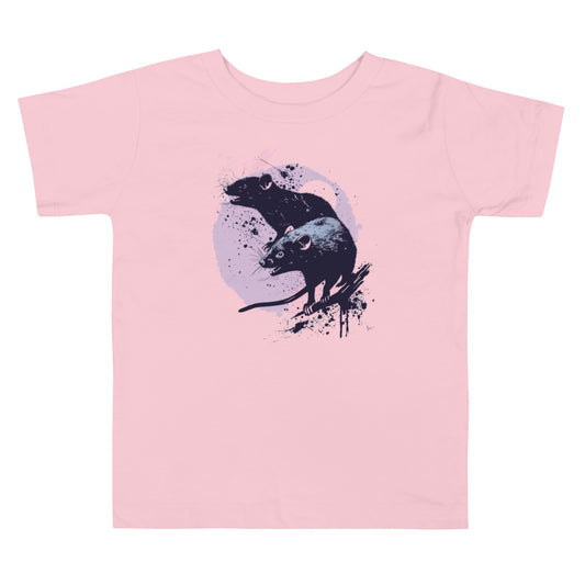 Devilish Spring Toddler Tee | Lavender Tasmanian Devil T-shirt for Tweens