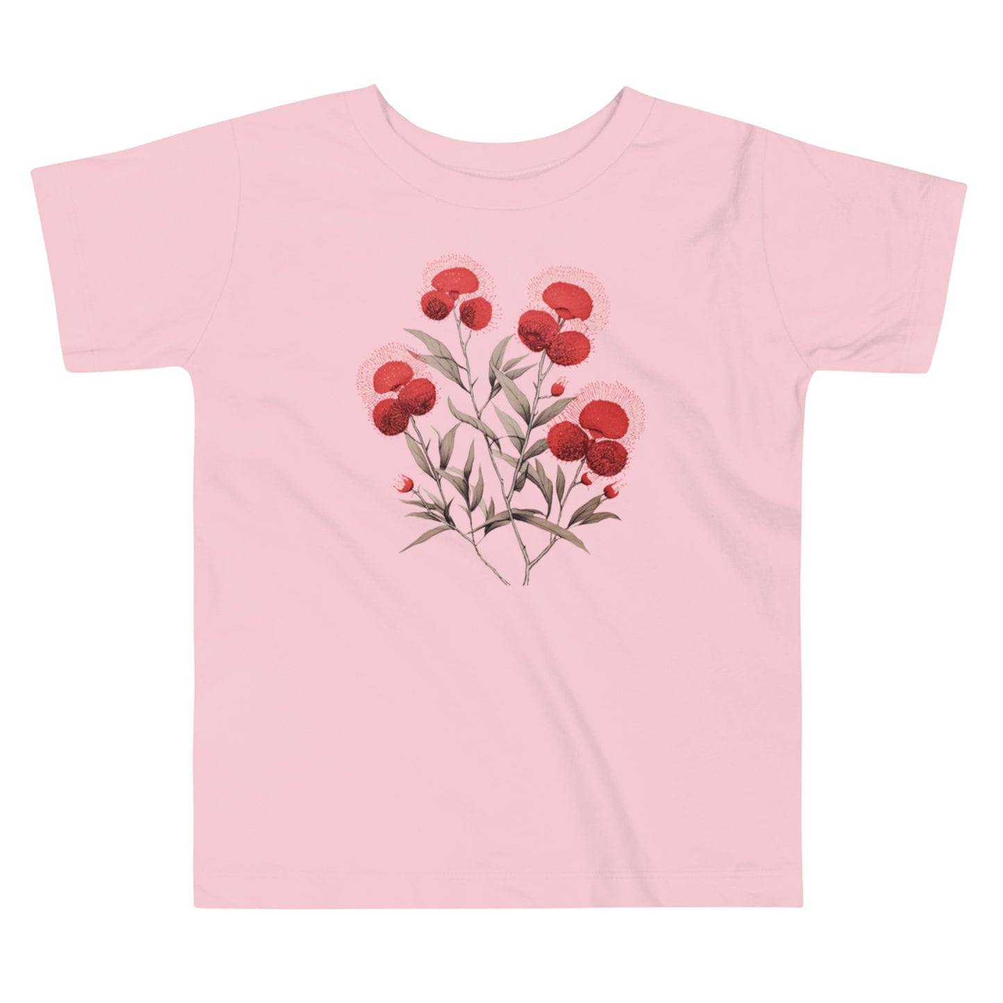 Toddler Bottlebrush Bloom Tee | Boho Floral T-shirt for Kids