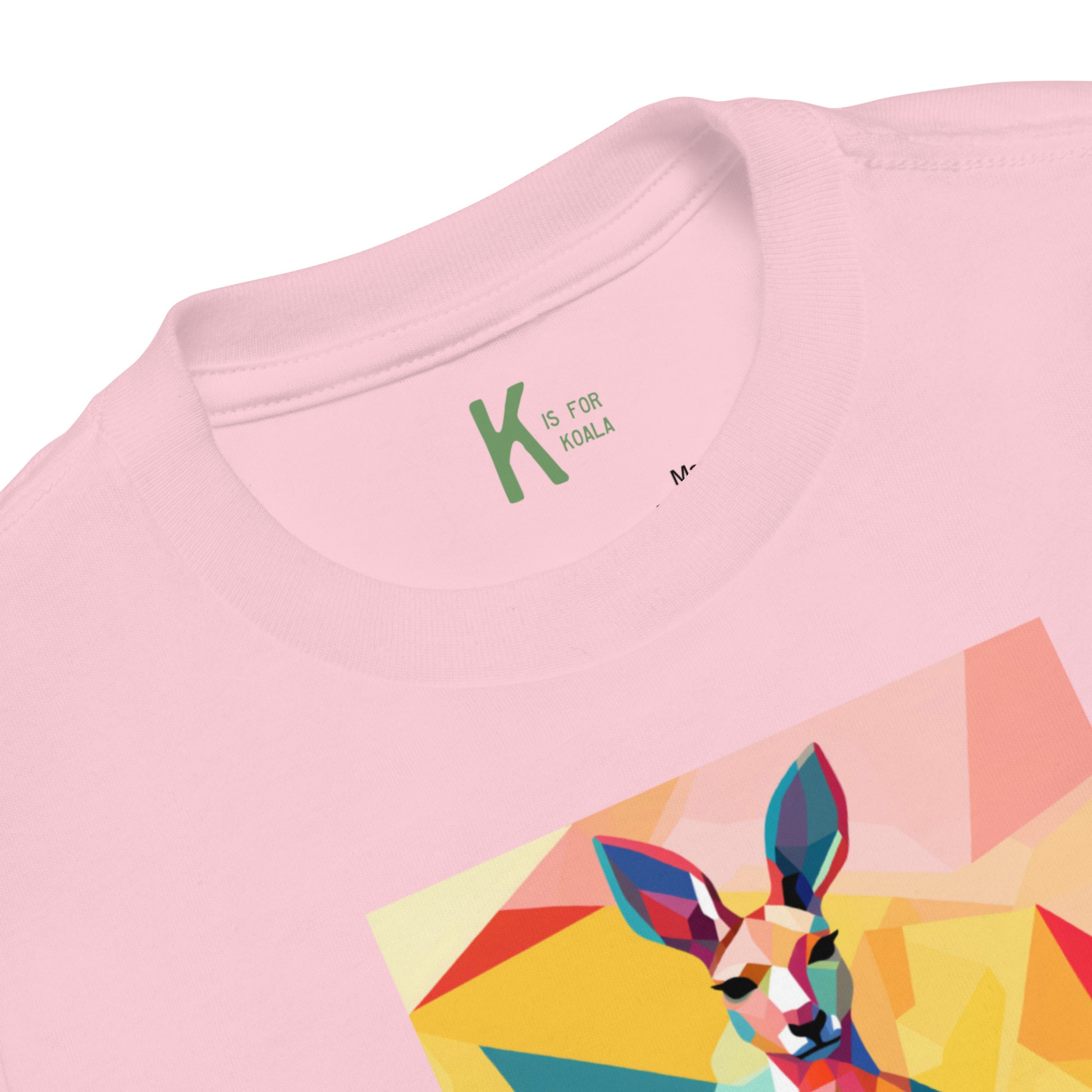 Kanga Pop Toddler Short Sleeve Tee - K is for Koala