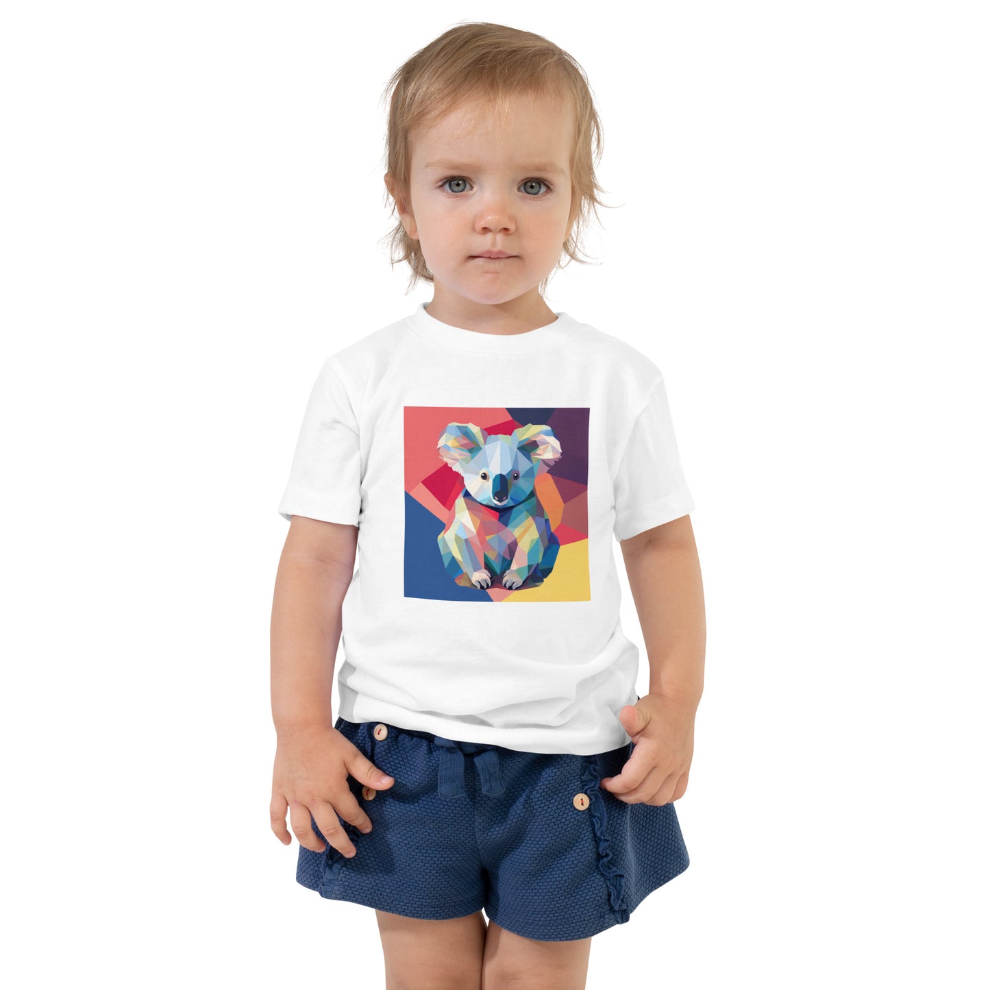 Koala Pop Toddler Short Sleeve Tee | Adorable Kids' Koala Shirt