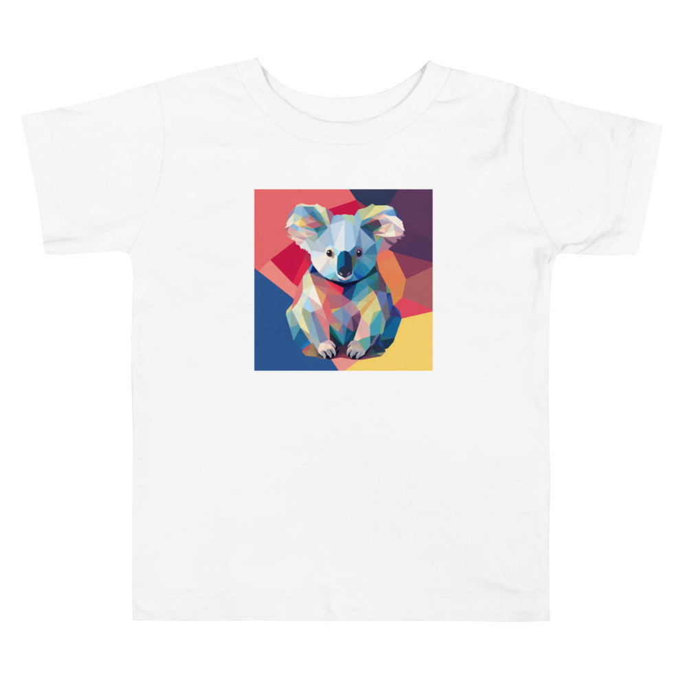 Koala Pop Toddler Short Sleeve Tee | Adorable Kids' Koala Shirt