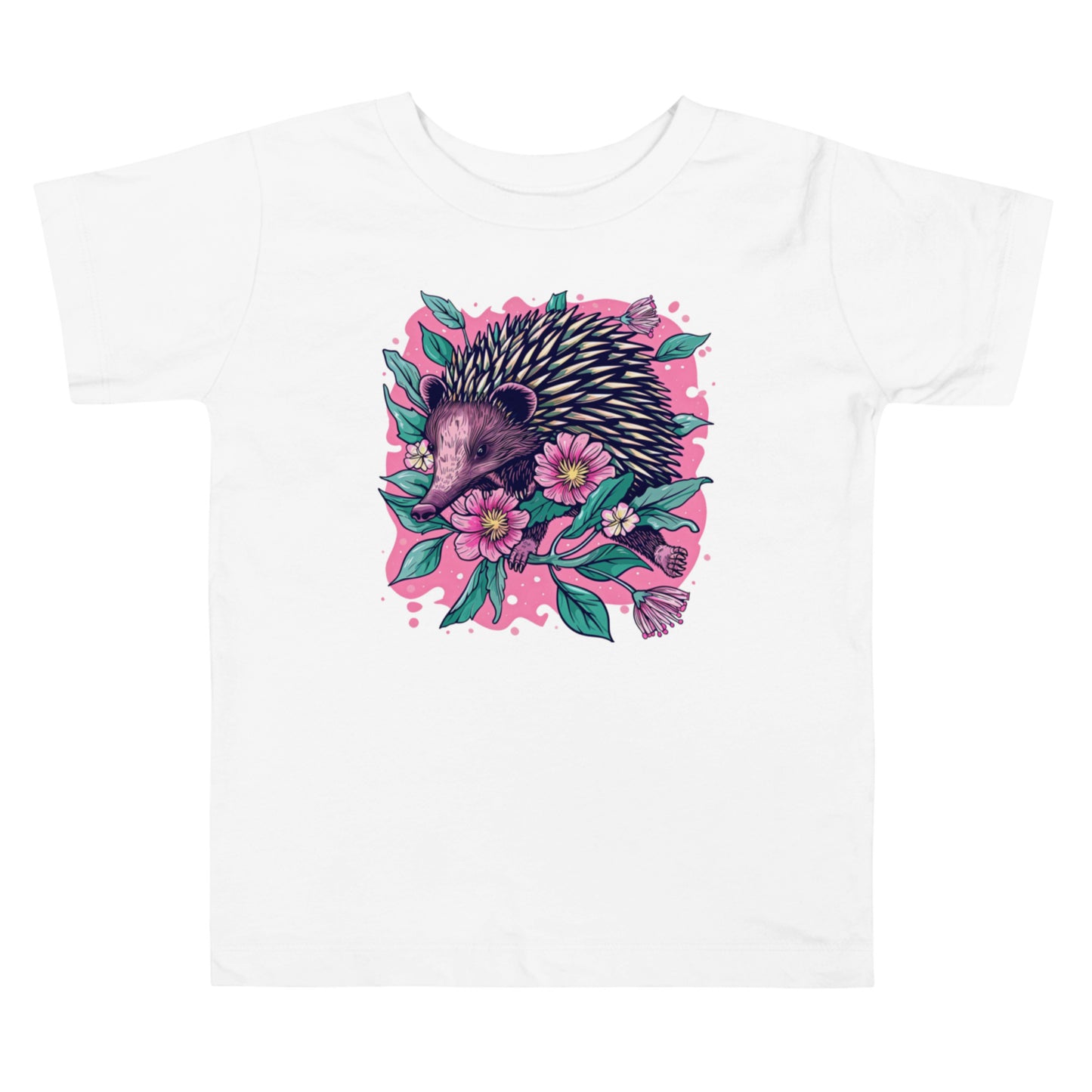 Bloomin' Spike Echidna Toddler Tee | Trendy Echidna Tee for Kids