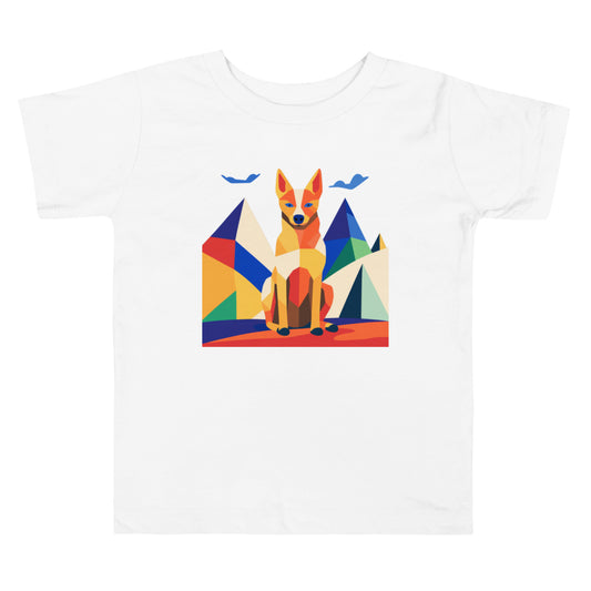 Dingo Pop Toddler Short Sleeve Tee | Fun Australian Style