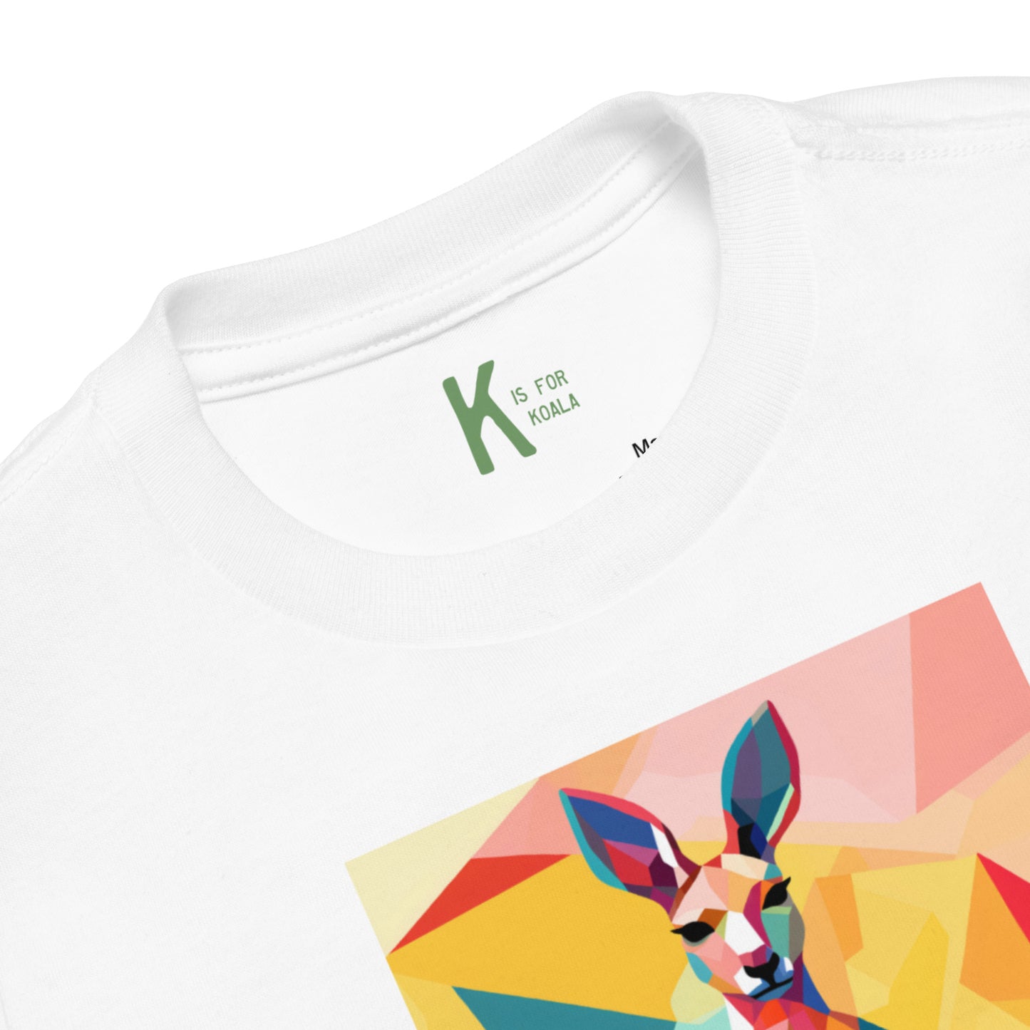 Kanga Pop Toddler Short Sleeve Tee - K is for Koala