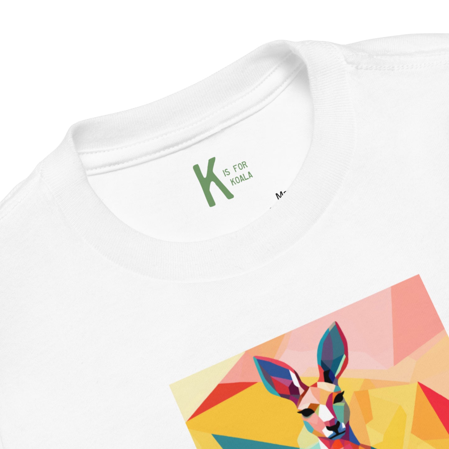 Kangaroo Pop Toddler Short Sleeve Tee | Cute Kids' Kangaroo Shirt