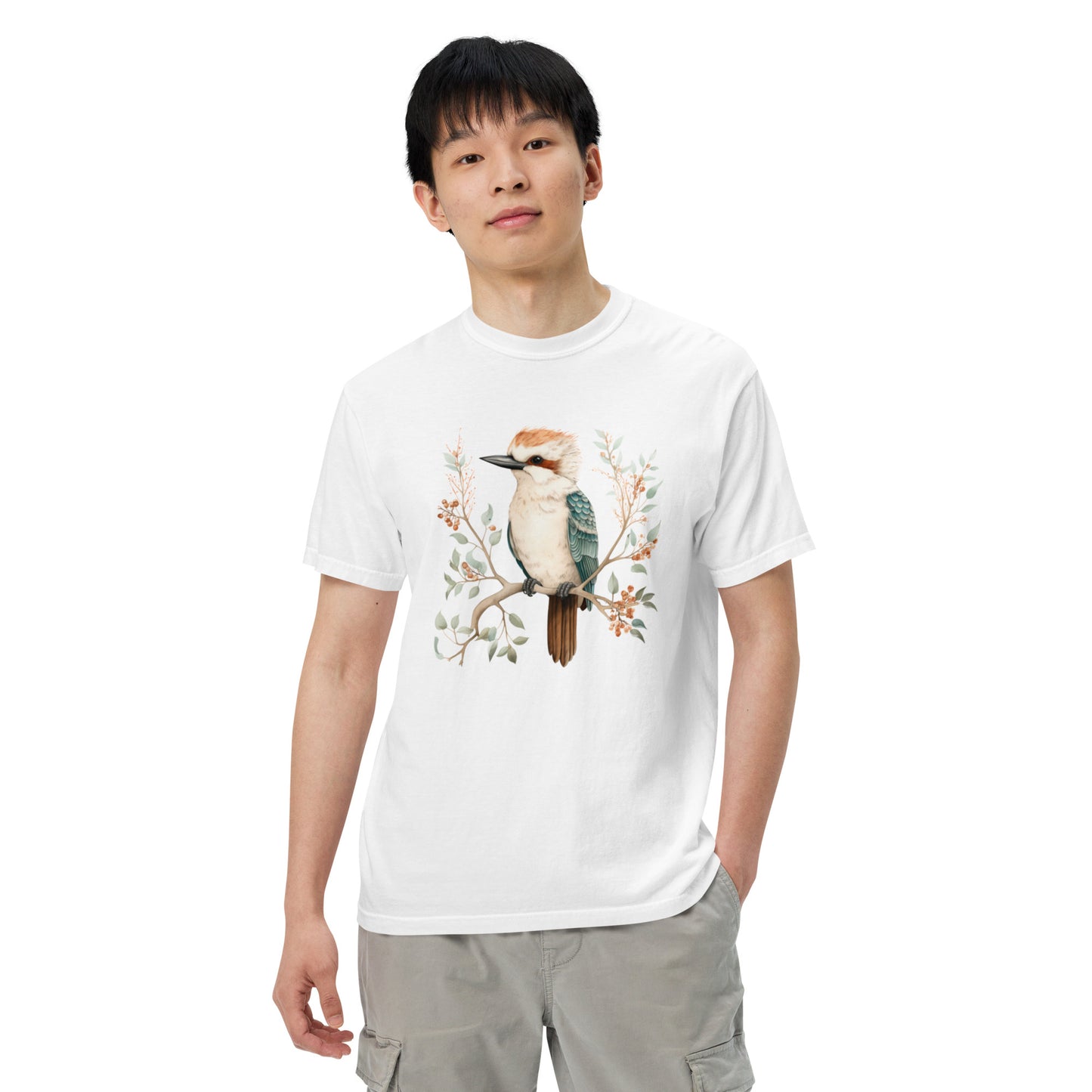 Unisex Kookaburra T-shirt | Australian Bird Design