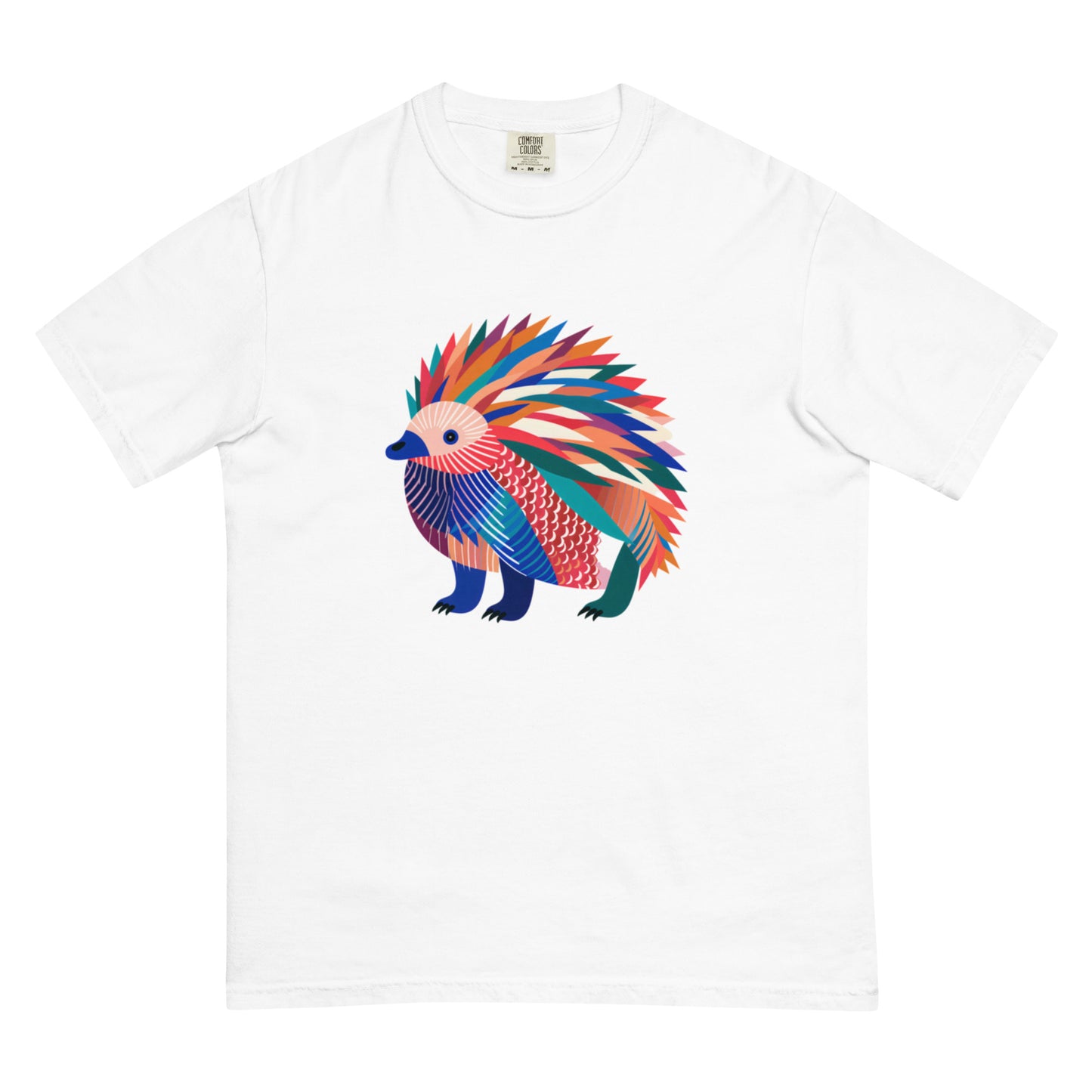 Echidna Pop Unisex garment-dyed heavyweight t-shirt