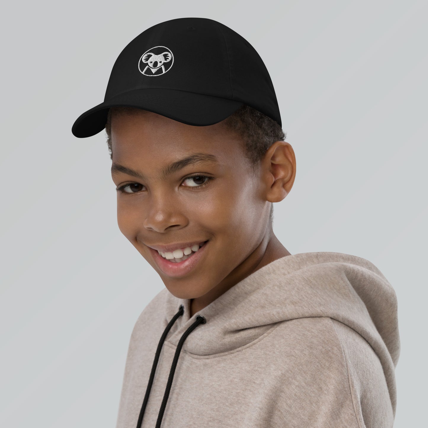 K is for Koala Youth Baseball Cap