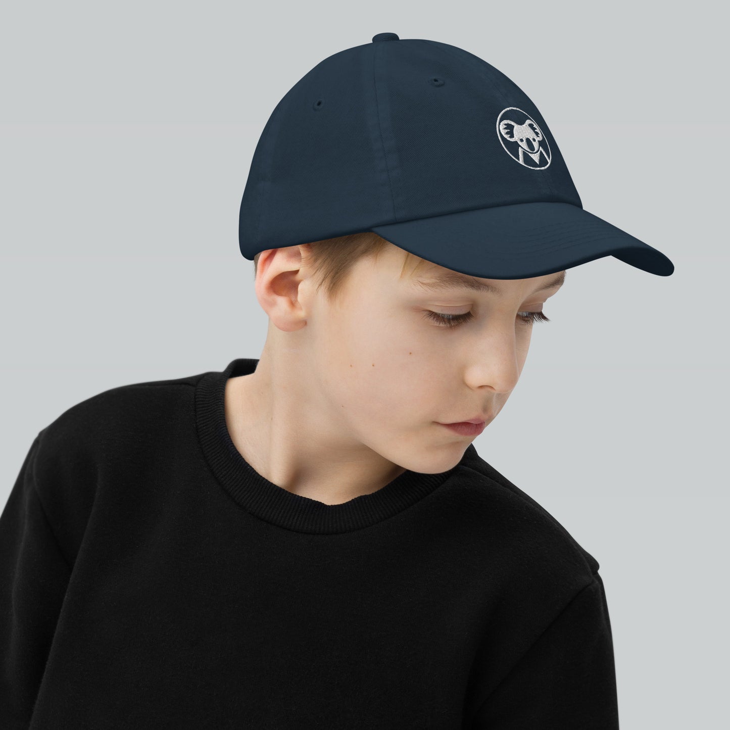 K is for Koala Youth Baseball Cap