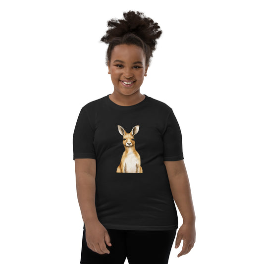 Youth Classic Kangaroo T-Shirt | Little Roo Tee for Tweens