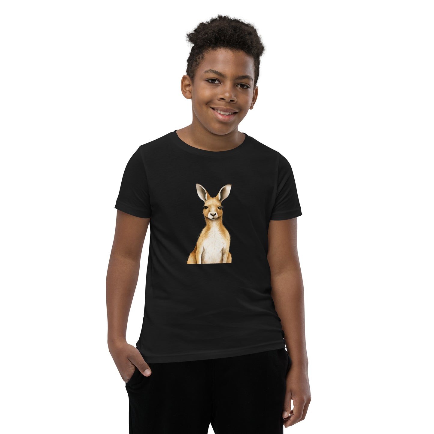 Youth Classic Kangaroo T-Shirt | Little Roo Tee for Tweens