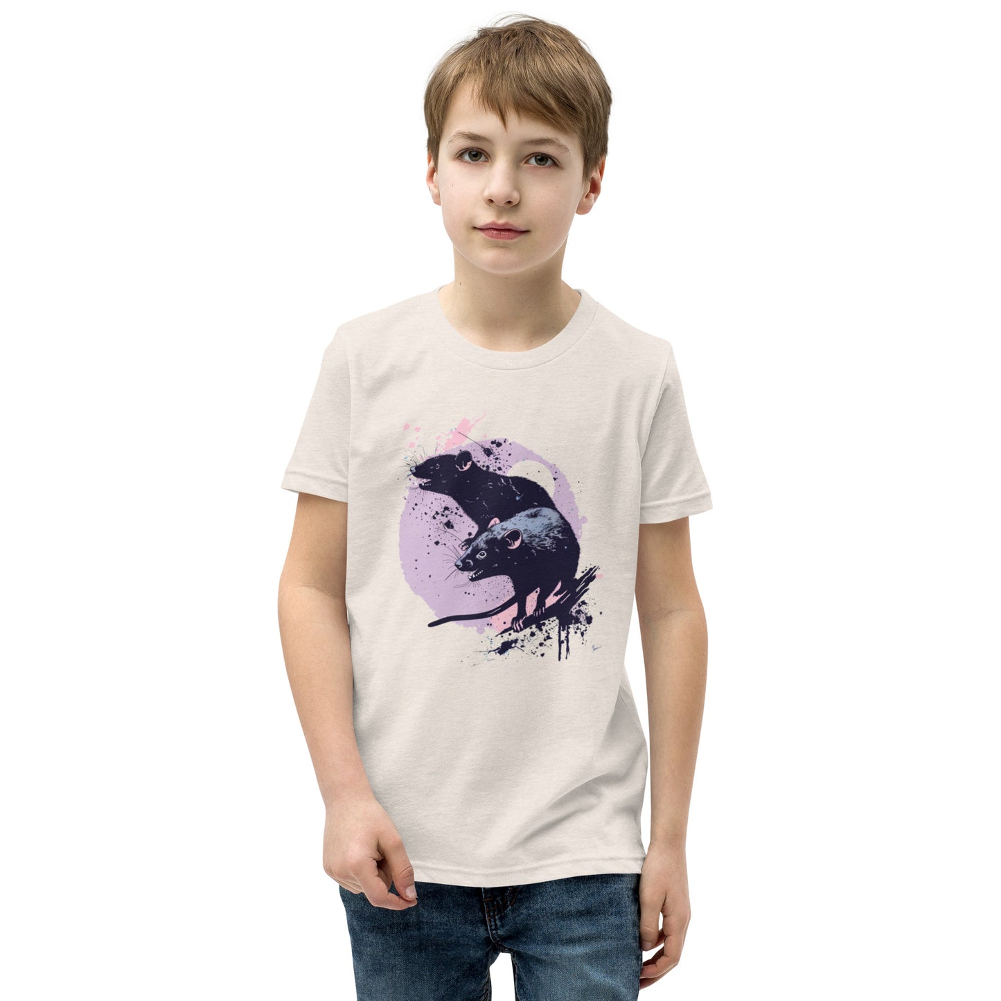 Australian Tassie Devil Youth T-Shirt | Lavender Tasmanian Devil Tee