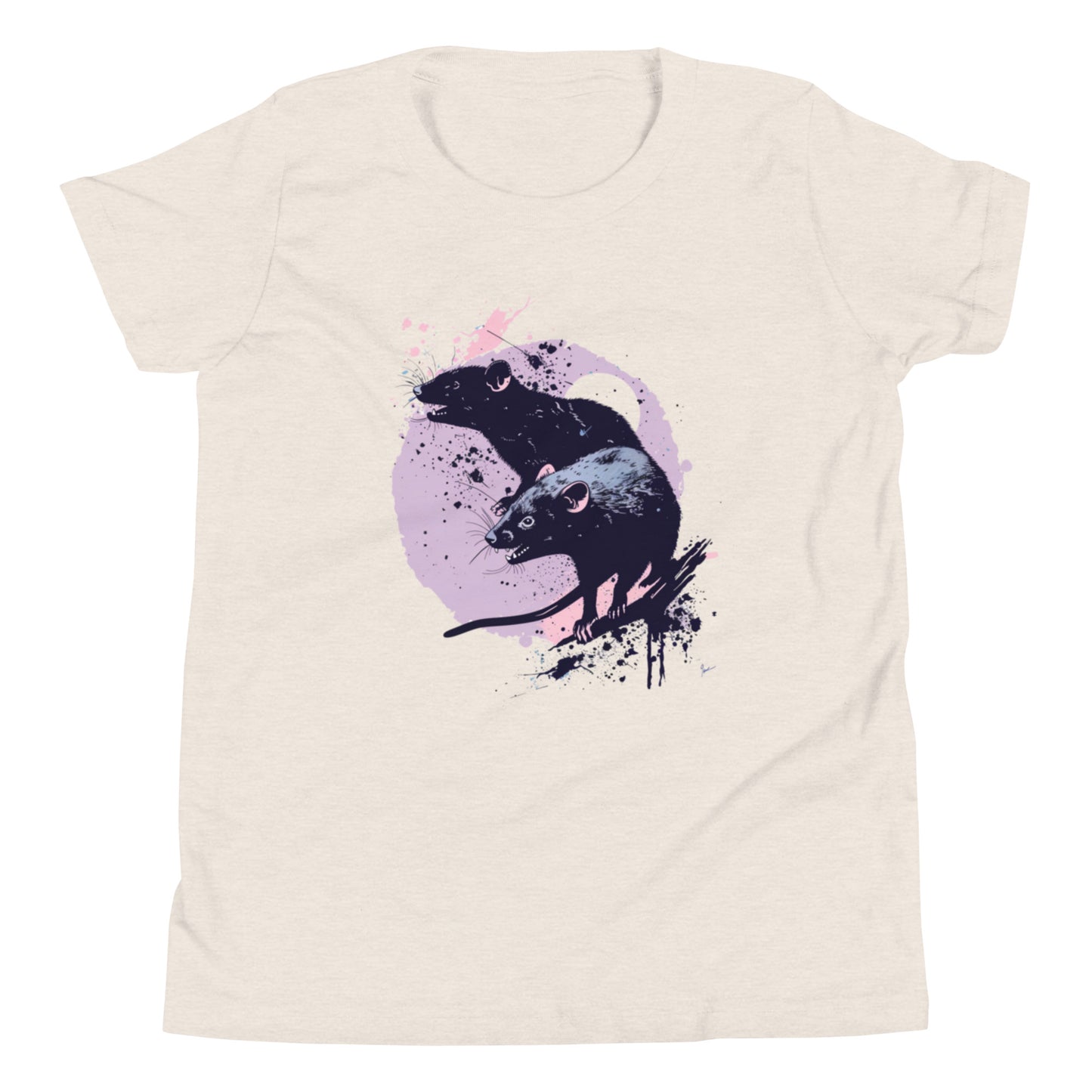 Australian Tassie Devil Youth T-Shirt | Lavender Tasmanian Devil Tee