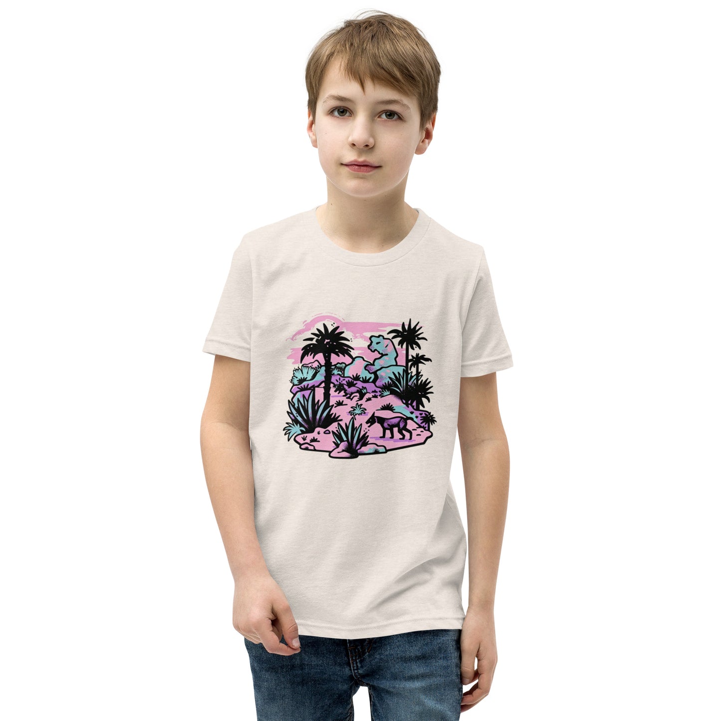 Dingo Revival Youth T-Shirt | Retro Australian Dingo Tee