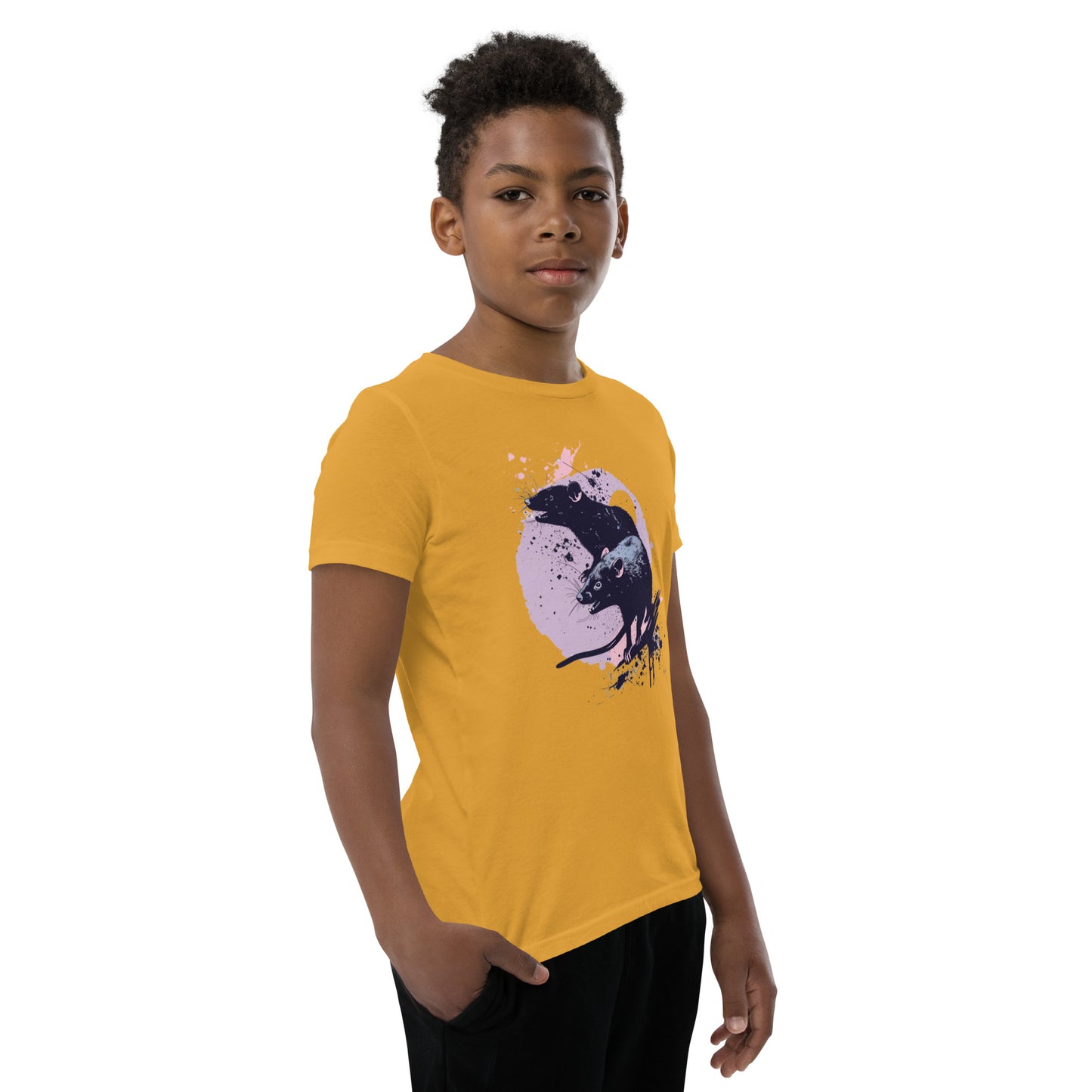 Australian Tassie Devil Youth T-Shirt | Lavender Tasmanian Devil Tee