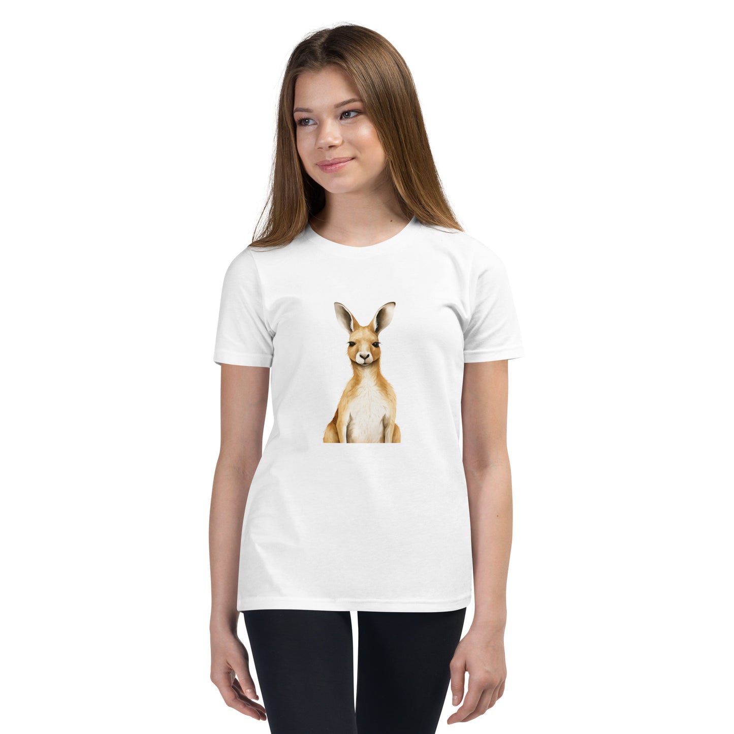 Youth Classic Kangaroo T-Shirt | Little Roo Tee for Tweens