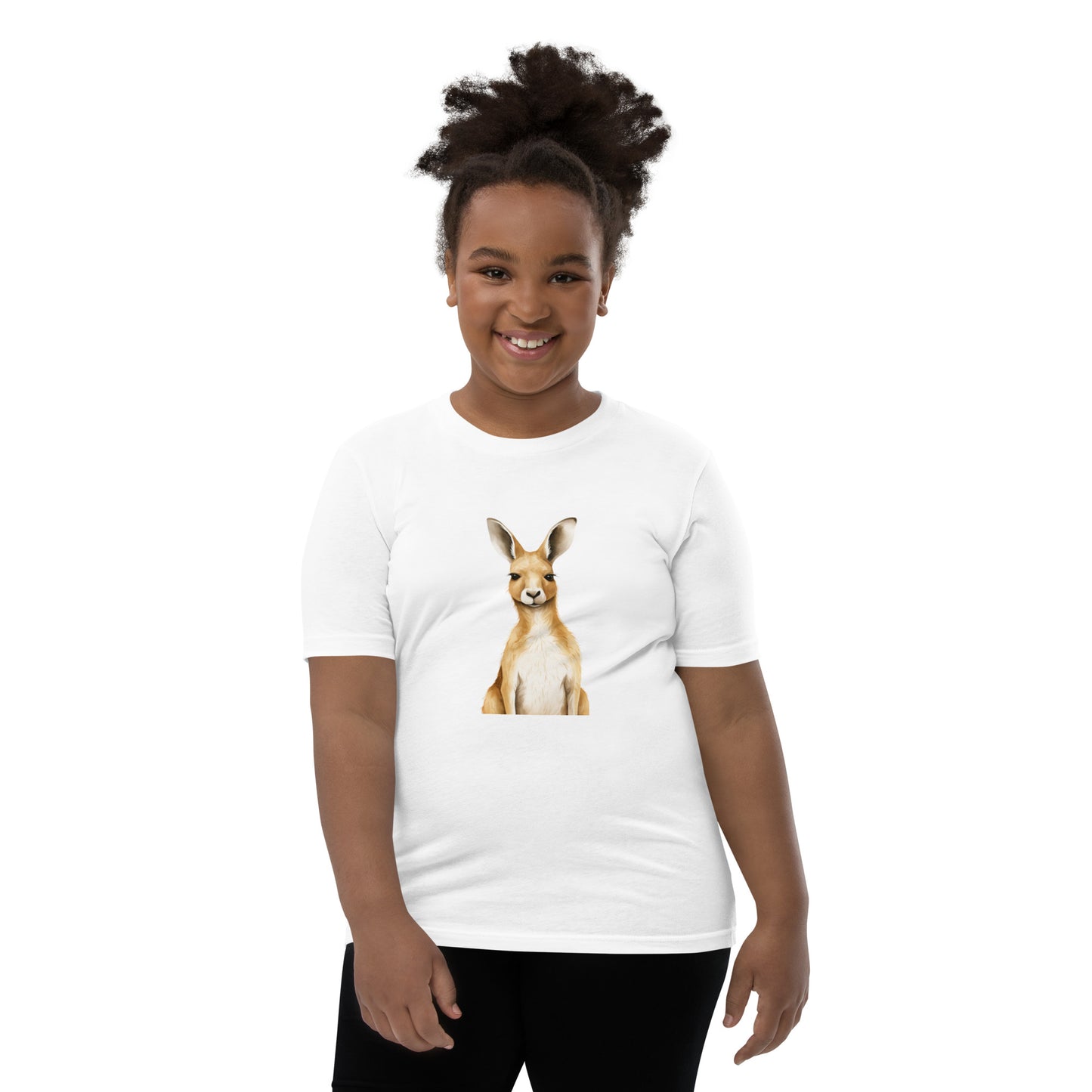 Youth Classic Kangaroo T-Shirt | Little Roo Tee for Tweens